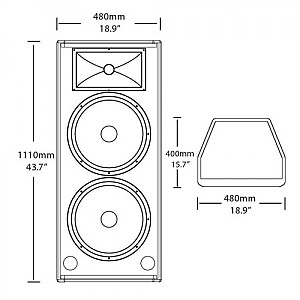 Samson RS215 HD Passive Loudspeaker